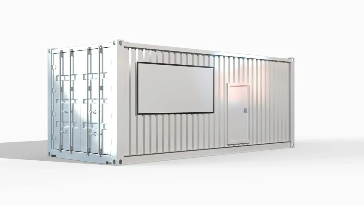 Groupe électrogène en conteneur de 1’000 kVA, à louer ou à acheter