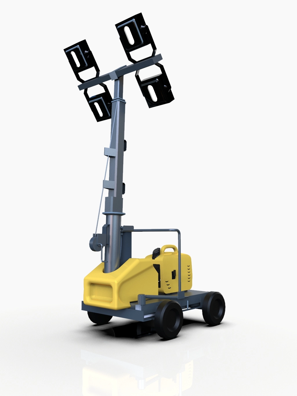 Mât d’éclairage électrique à louer
