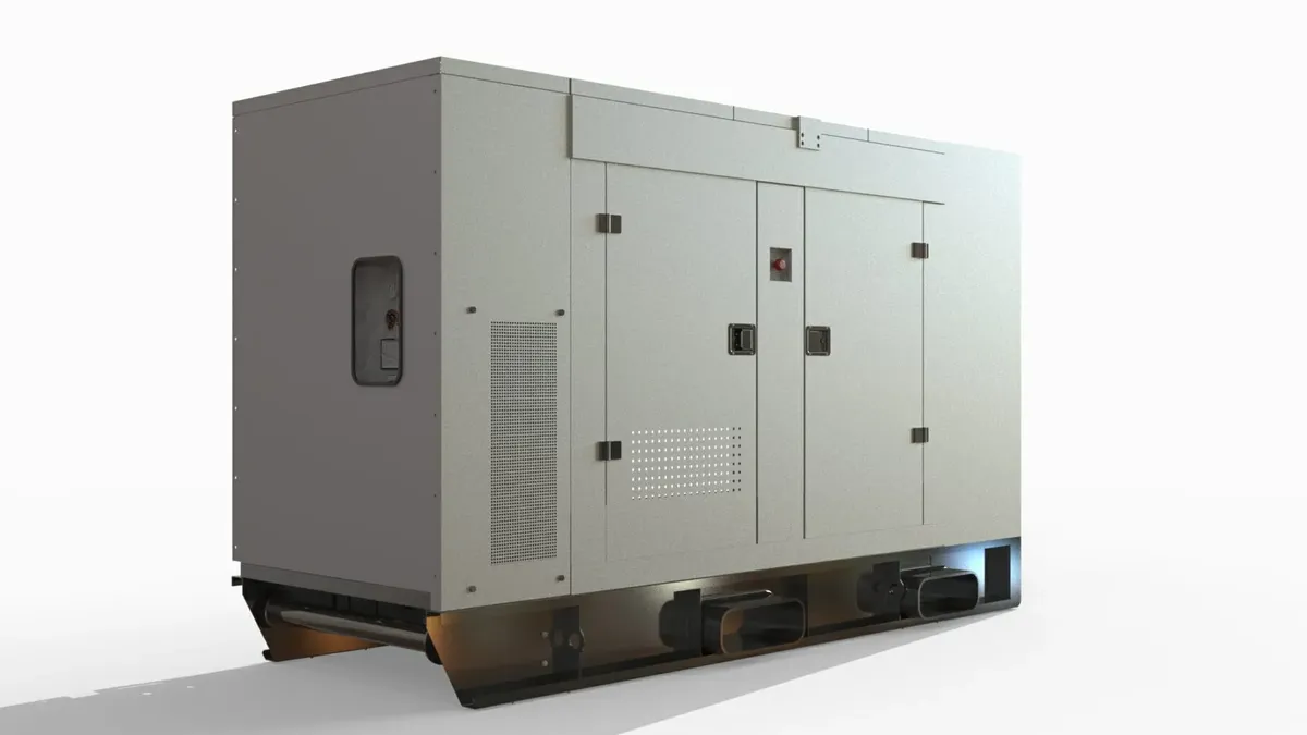 Groupe électrogène gris de 500 kVA, à louer ou à acheter