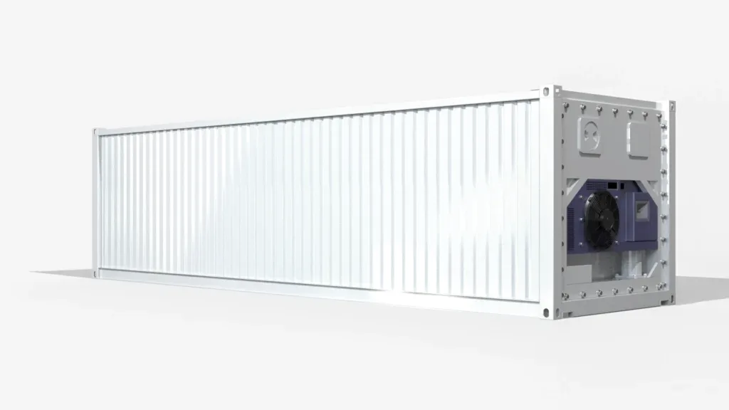 40-Fuss-Kühlcontainer als High-Cube-Ausführung