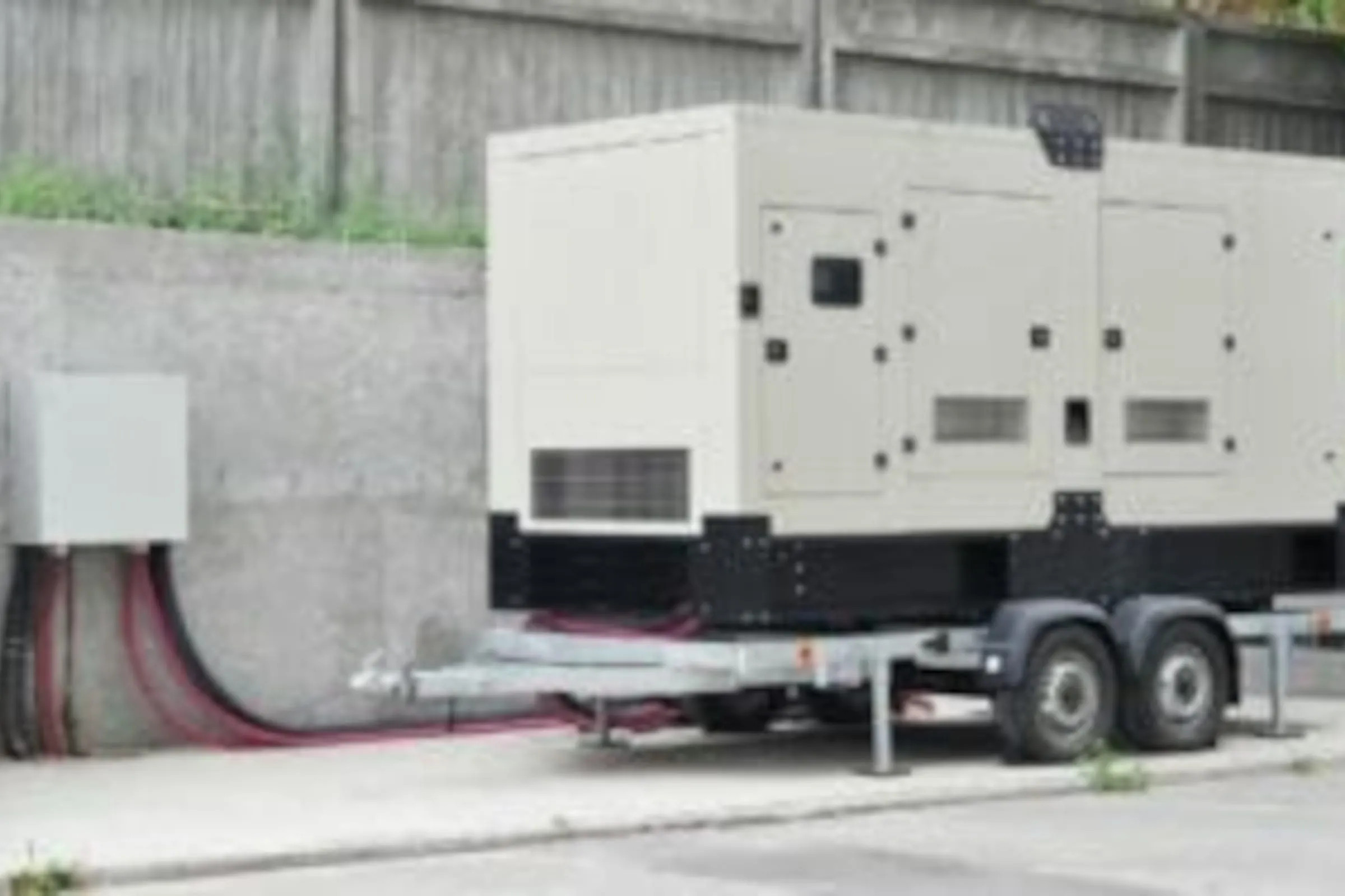 Groupe électrogène de location sur remorque